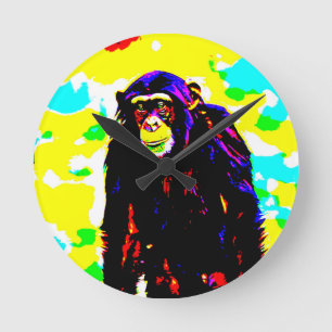 Ape Digital Round Clock