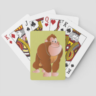 ape Gorilla ape Playing Cards