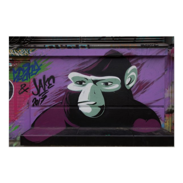 Ape Graffiti Poster (Front)