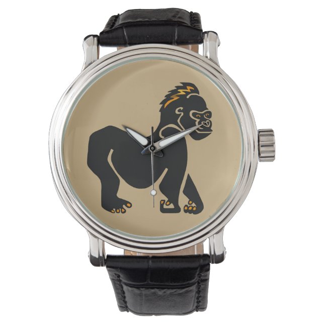 Ape - Mountain GORILLA -Primate  -Wildlife Watch (Front)