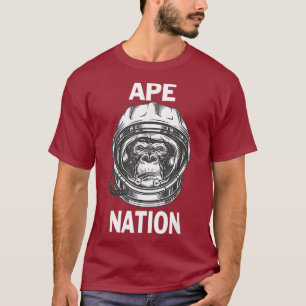 Ape Nation To The Moon Diamond Hands Stock T-Shirt
