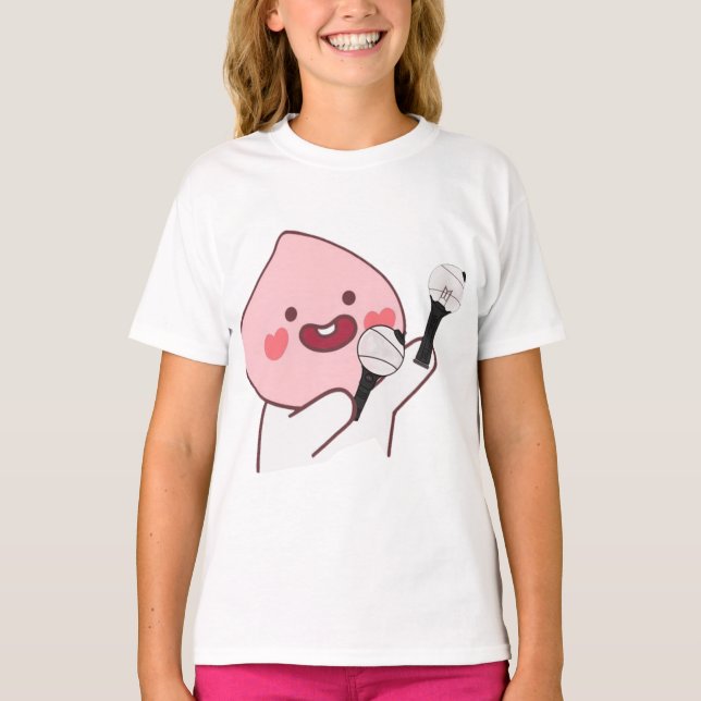 Apeach BTS Fan ver T-Shirt (Front)