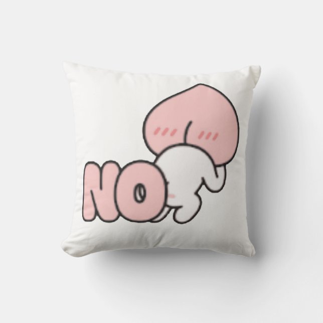 Apeach kakao friends no cushion (Front)