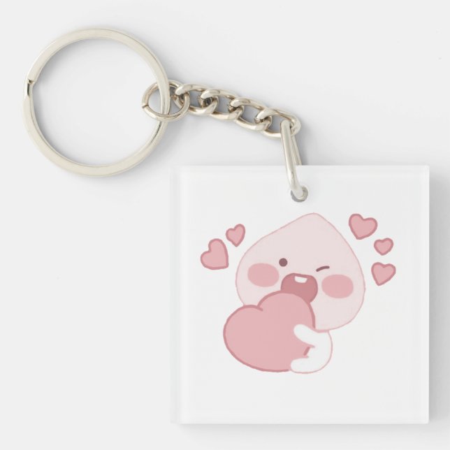 Apeach kakao friendss key ring (Front)