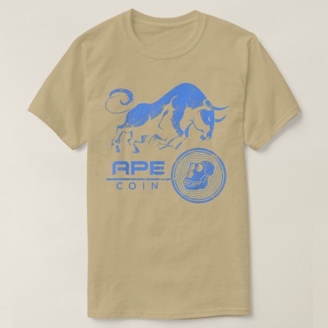 APECoin crypto BULLRUN HODL $APE Token to be Milli T-Shirt (Design Front)