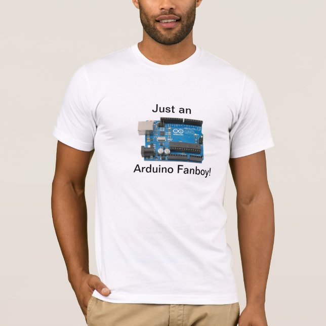 Apenas um Fanboy de Arduino! T-Shirt (Front)
