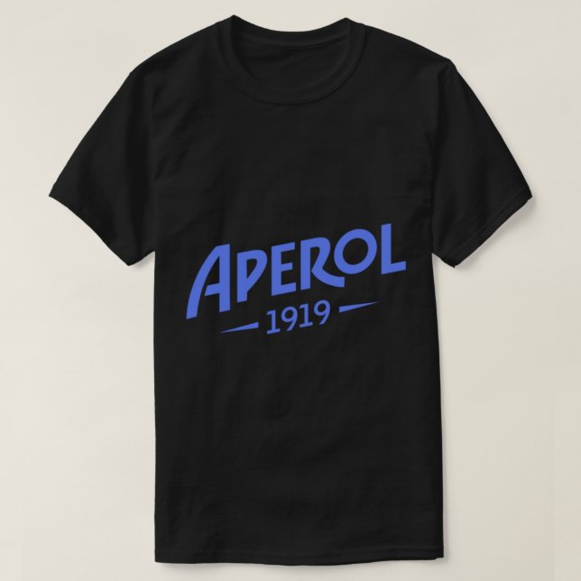 Aperol Blue Logo   T-Shirt (Design Front)