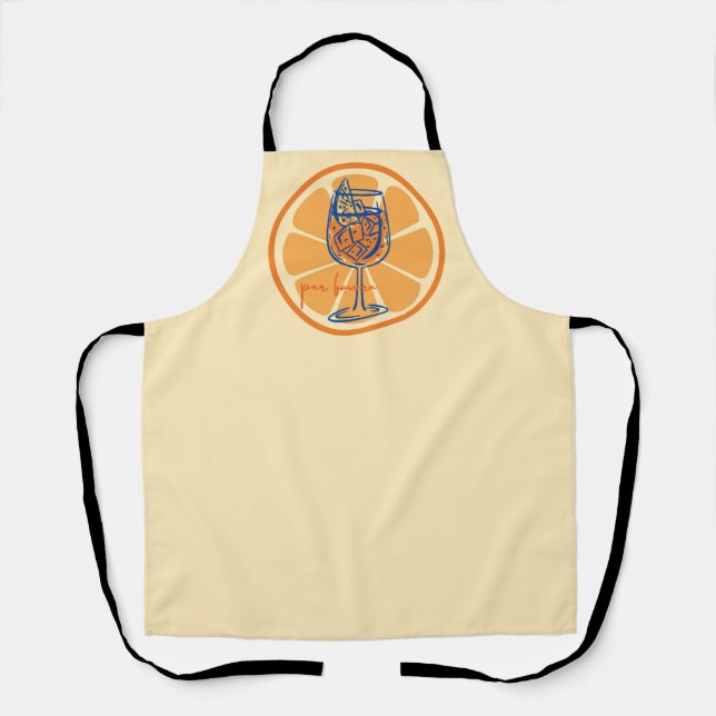 Aperol Per Favore Apron (Front)