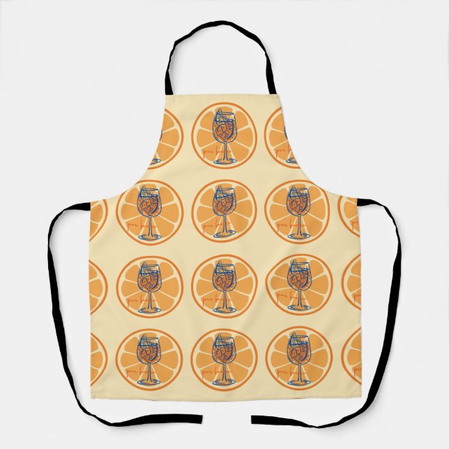  Aperol Per Favore Apron (Front)