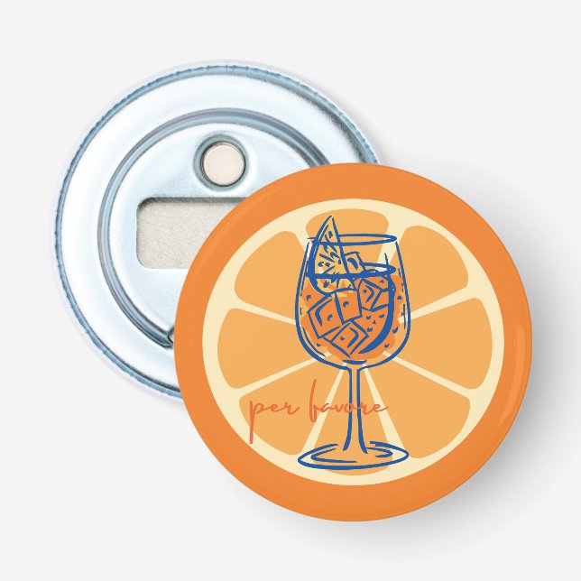 Aperol Per Favore Bottle Opener (Front)