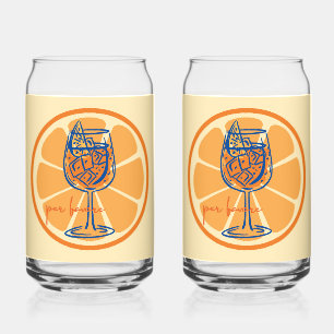 Aperol Per Favore Can Glass