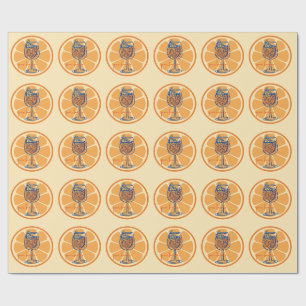 Aperol Per Favore Wrapping Paper