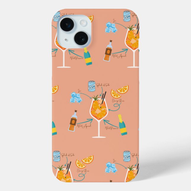 Aperol Recipe Case-Mate iPhone Case (Back)