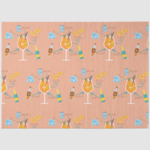 Aperol Recipe Tissue Paper