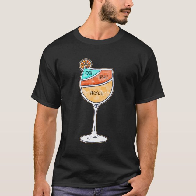 Aperol Spritz Aperol Liquor T-Shirt (Front)