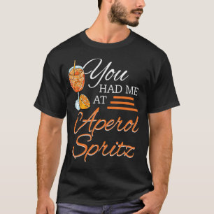 Aperol Spritz Cocktail Party Alcohol Drink Summer T-Shirt