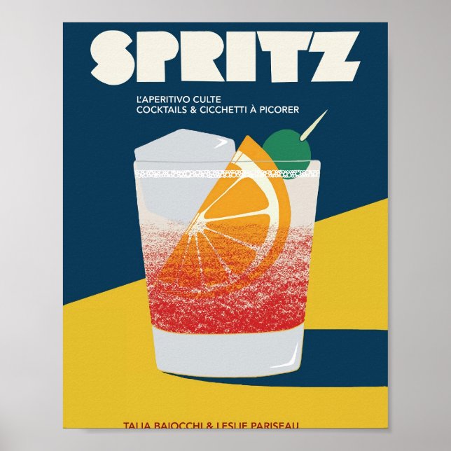 Aperol spritz vintage  poster (Front)