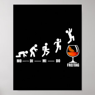 Aperol Spritz Week Finally Friday Weekend Aperol Poster