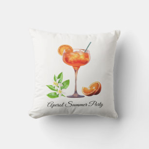 Aperol Summer Party Cushion