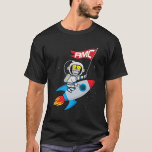 Apes To The Moon Amc Short Squeeze T-Shirt