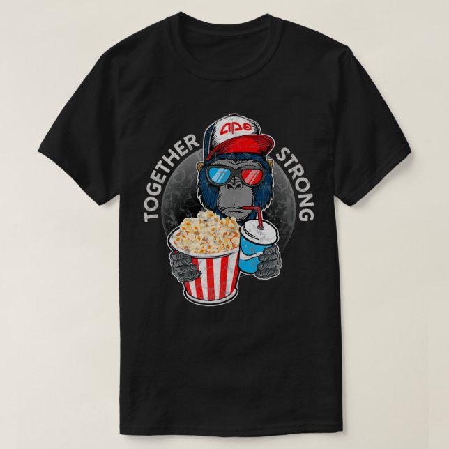 Apes Together Strong $AMC Short Squeeze Tank Top (Design Front)