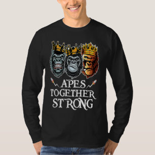 Apes Together Strong War Stock Strong Graphic Appa T-Shirt