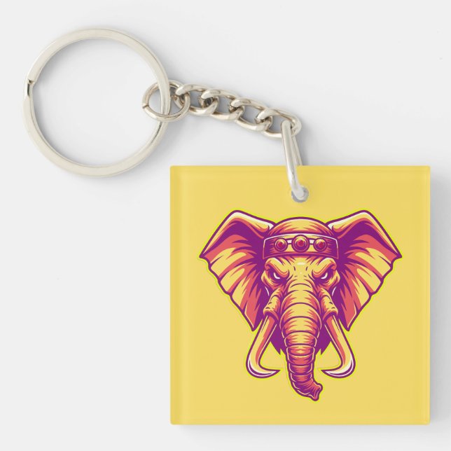 Apex Pachyderm - High-Voltage Circuit Edition Key Ring (Front)