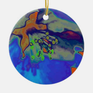 Apfelblüte Ceramic Tree Decoration