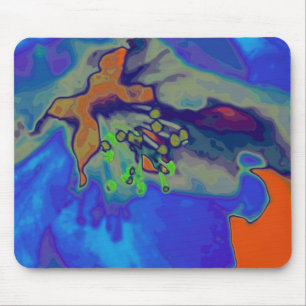 Apfelblüte Mouse Pad