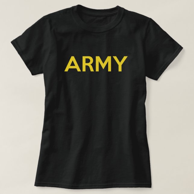 APFU - Army Physical Fitness Uniform T-Shirt (Design Front)