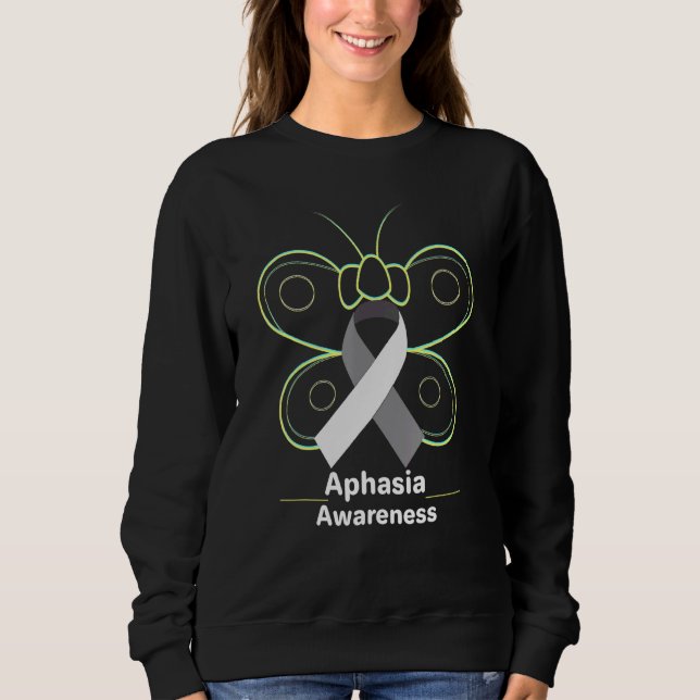 Aphasia Awareness Month Products Sweatshirt (Front)