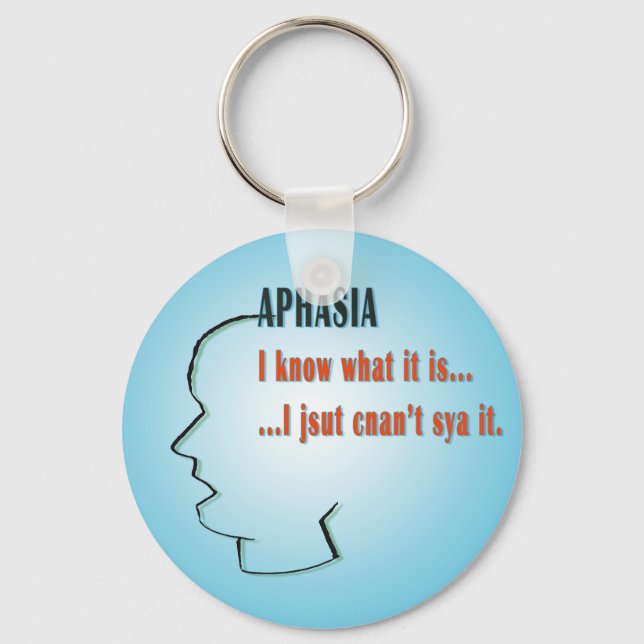 Aphasia Key Ring (Front)