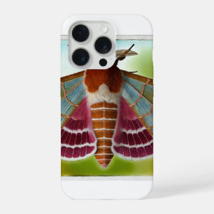 Aphelia Moth 190624IREF101 - Watercolor iPhone 15 Pro Case