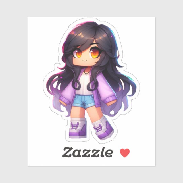 Aphmau Cute Youtuber, Meemeows, Birthday, Stickers (Sheet)