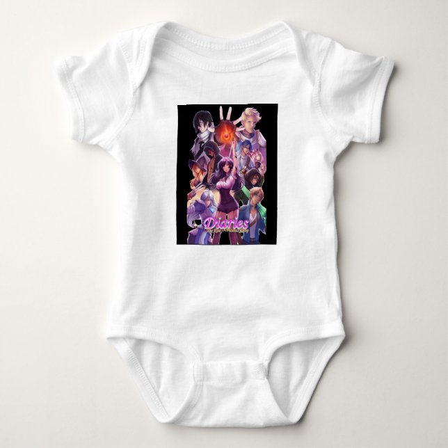 aphmau kawaii baby bodysuit (Front)