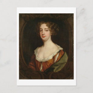 Aphra Behn (1640-89) (oil on canvas) Postcard
