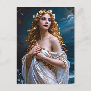 "Aphrodite: Goddess of Love and Light" Postcard
