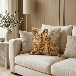 Aphrodite Greek Goddess Cushion
