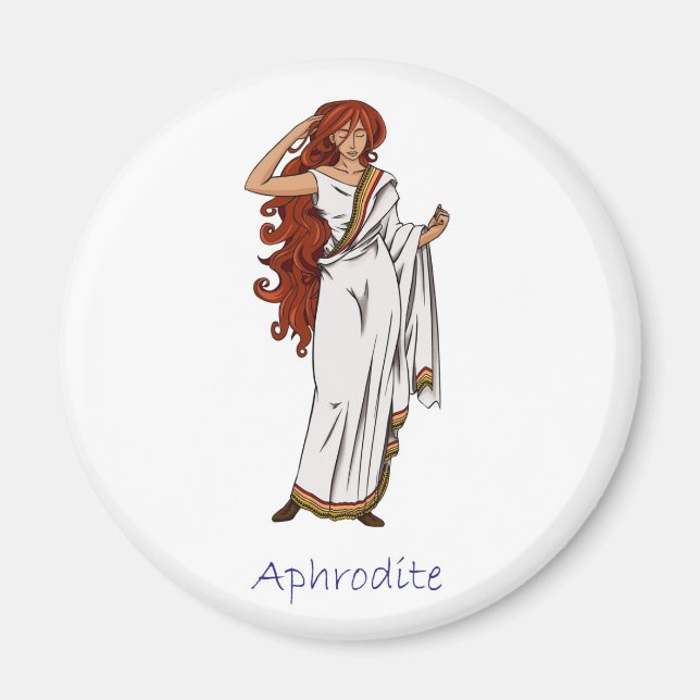 Aphrodite - Greek goddess magnet (Front)
