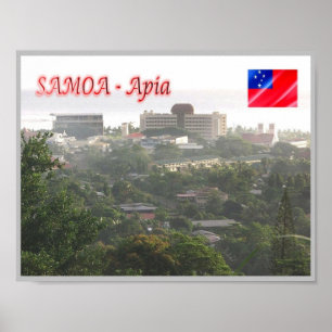 Apia Upolo - Samoa - Poster
