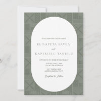 Apia Wedding Invitation