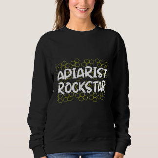 Apiarist Beekeeper Star Bee Apiculture Beekeeping Sweatshirt