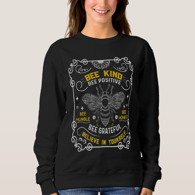 Apiarist Beekeeping Dad Beekeeper Hive Pollen Hone Sweatshirt (Front)