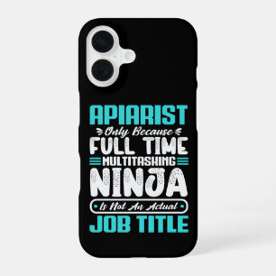 Apiarist Beekeeping Job Profession Apiary Career iPhone 16 Case