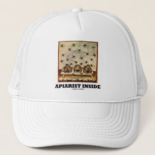 Apiarist Inside (Tacuina sanitatis 14th Century) Trucker Hat