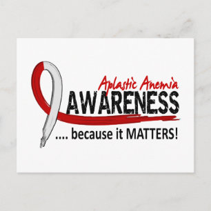 Aplastic Anaemia Awareness 2 Postcard