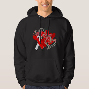 Aplastic Anaemia Love Hope Cure Hoodie