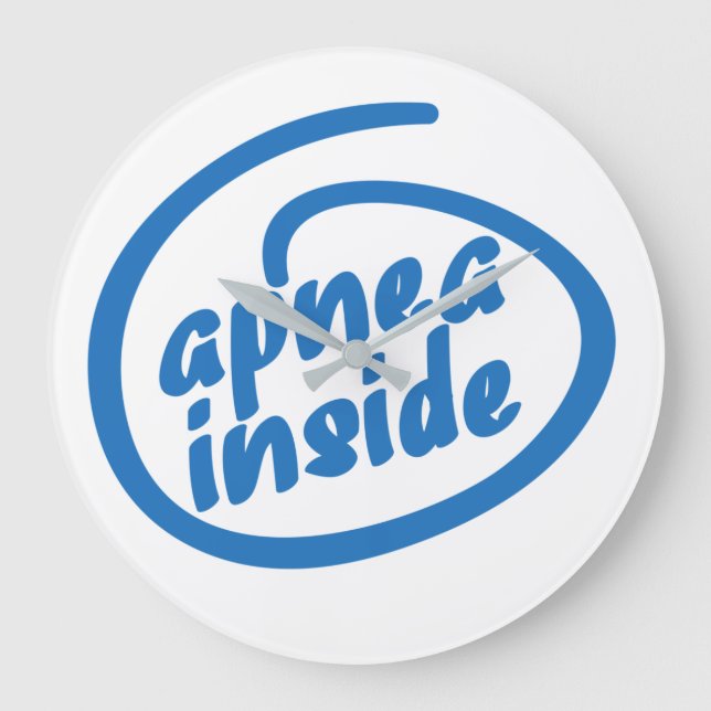 Apnoea inside   large clock (Front)