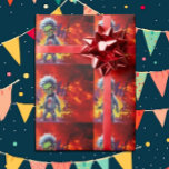 Apocalypse Birthday Zombie Boy Wrapping Paper<br><div class="desc">Apocalypse Birthday Zombie Boy Firey Zombie boy for a person who loves Zombie. Whether you're looking for a gift for someone or just want to show off your love for monsters, we have the perfect thing for you. With our customisable products, you can make your own design or choose from...</div>