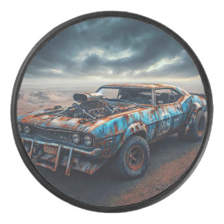 Apocalypse Classic Chevy Camaro  Hockey Puck